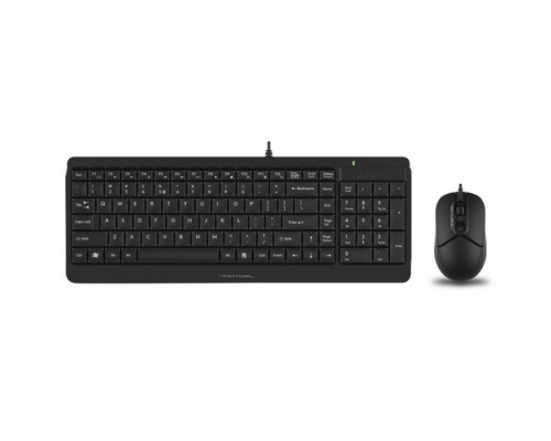 Клавиатура + мышь A4Tech Fstyler F1512 , черный, USB