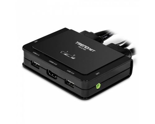 Переключатель консоли 2-Port 4K HDMI KVM Switch RTL  TK-216i