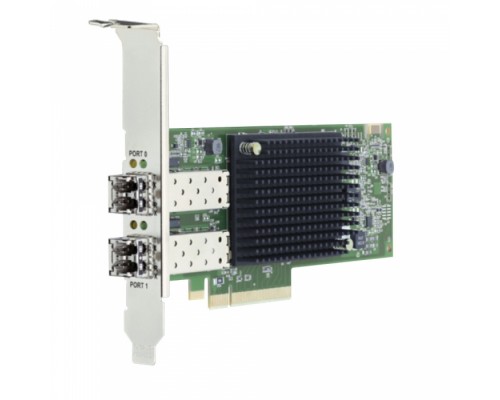 Сетевой адаптер Emulex LPe35002-M2   Gen 7 (32GFC), 2-port, 32Gb/s, PCIe Gen3 x16, Upgradable to 64G