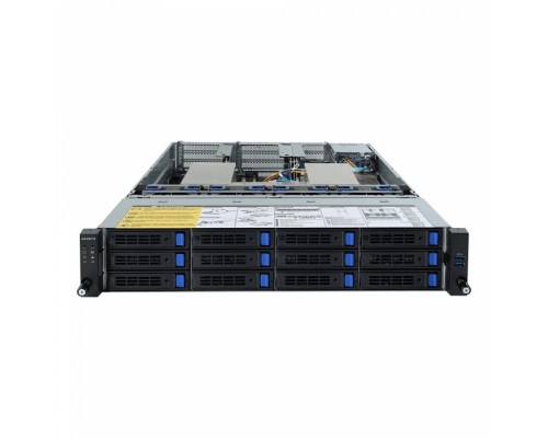 Серверная платформа Gigabyte R282-Z90 (rev. 100) AMD EPYC 7002 DP, 2U, 12x 3.5/2.5