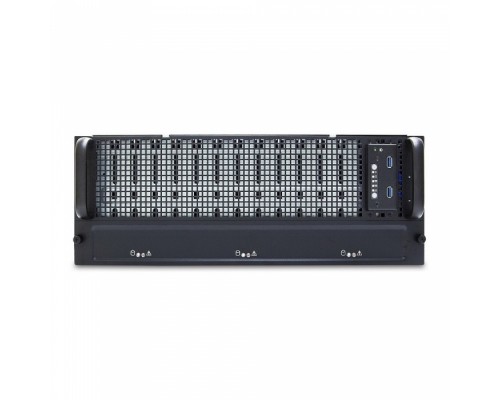 Серверная платформа SB403-VG XP1-S403VG02 4U 60-Bay Storage Server, 12G 20 port BP *3, Acbel 1600W redundant,VIRGO/INTEL PURLEY/ATX PWR/DDR4 RDIMM *12/ INTEL PCH C622/ 2*10G SFP/ SAS3008 IOC/EATX