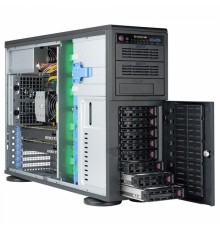 Серверная платформа  SYS-5049A-T, LGA3647, Intel C621, 12 x DDR4, 8 x 3.5