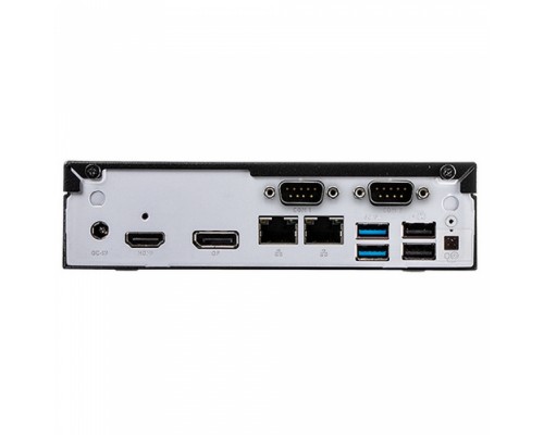 Неттоп DH410 Intel H410 Cometlake-s LGA1200 65WCPU, 2xDDR4 SoDimm 2933 Mhz Max.64G, HDMI, DP, DualGbit LAN/ M.2 x2 2230 E, 2280 M, SATA 6G, 4xUSB 3.2 Gen1, 4xUSB 2.0, 2xCom port, SD Card Reader, no VESA mount, 19V 90W adapter, RTL