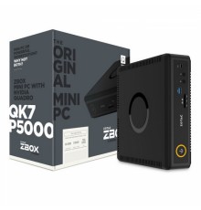 Неттоп ZBOX-QK7P5000-BE SFF, i7-7700T, P5000, 2xDDR4 SODIM SLOT, M.2 SSD SLOT, 2.5