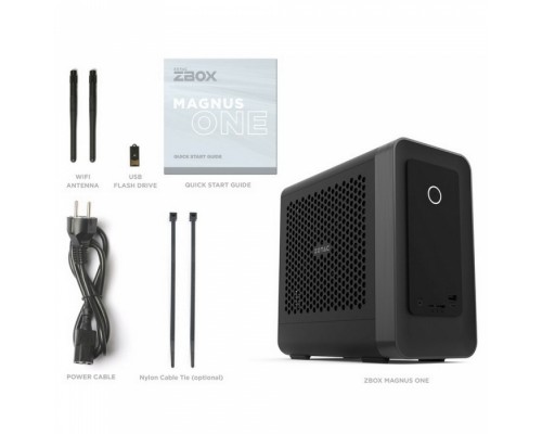 Неттоп ZBOX-ECM53060C-BE SFF, i5-10400, RTX3060, 2x DDR4 SODIMM SLOT, M.2 SSD SLOT, 2.5