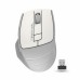 Мышь беспроводная A4Tech Fstyler FG30 , белый/серый , оптическая, 2000dpi , USB, 6 кнопок