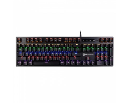 Игровая клавиатура A4Tech Bloody B765 , серый, механическая, USB, подсветка клавиш