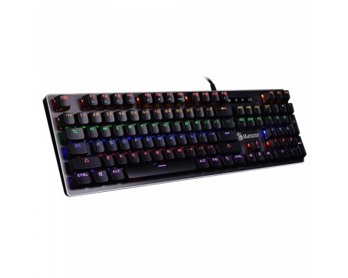 Игровая клавиатура A4Tech Bloody B760 Neon , серый, механическая, USB, подсветка клавиш, RTL