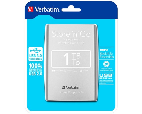 Внешний жесткий диск Store 'n' Go 2.5'' 1Tb USB 3.0