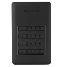 Внешний жесткий диск VERBATIM 2TB HDD Incl KEYPAD USB 3.1 GEN 1                                                                                                                                                                                           