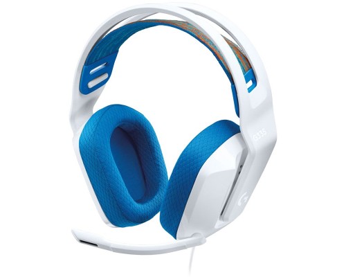 Гарнитура LOGITECH G335 Wired Gaming Headset - WHITE - 3.5 MM - EMEA - 914