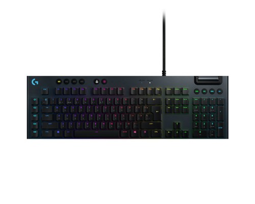 Клавиатура LOGITECH G915 LIGHTSPEED Wireless RGB Mechanical Gaming Keyboard - GL Tactile-CARBON-RUS-2.4GHZ/BT-INTNL-TACTILE SWITCH