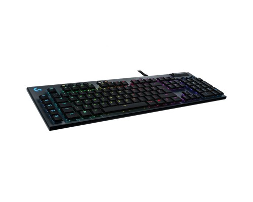 Клавиатура LOGITECH G915 LIGHTSPEED Wireless RGB Mechanical Gaming Keyboard - GL Tactile-CARBON-RUS-2.4GHZ/BT-INTNL-TACTILE SWITCH