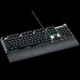 Клавиатура Wired Gaming Keyboard,Black 104 mechanical switches,60 million times key life, 22 types of lights,Removable magnetic wrist rest,4 Multifunctional control knobs,Trigger actuation 1.5mm,1.6m Braided cable,RU layout,dark grey, size:435*125*37