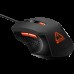 Мышь CANYON Star Raider GM-1 Optical Gaming Mouse with 6 programmable buttons, Pixart optical sensor, 4 levels of DPI and up to 3200, 3 million times key life, 1.65m PVC USB cable,rubber coating surface and colorful RGB lights, size:125*75*38mm, 115g