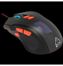 Мышь Wired Gaming Mouse with 8 programmable buttons, sunplus optical 6651 sensor, 4 levels of DPI default and can be up to 6400, 10 million times key life, 1.65m Braided USB cable                                                                       