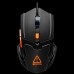 Мышь CANYON Vigil GM-2 Optical Gaming Mouse with 6 programmable buttons, Pixart optical sensor, 4 levels of DPI and up to 3200, 3 million times key life, 1.65m PVC USB cable,rubber coating surface and colorful RGB lights, size:125*75*38mm, 140g