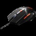 Мышь CANYON Vigil GM-2 Optical Gaming Mouse with 6 programmable buttons, Pixart optical sensor, 4 levels of DPI and up to 3200, 3 million times key life, 1.65m PVC USB cable,rubber coating surface and colorful RGB lights, size:125*75*38mm, 140g