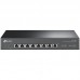 Коммутатор TP-Link TL-SX1008 8-Port 10G Desktop/Rackmount Switch 8 x 100Mbps/1G/2.5G/5G/10G, Low Noise Operation – Smart fan speed adjustment, Plug and Play, Unmanaged, Rackmount Kit included