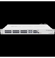 Коммутатор Cloud Router Switch 328-4C-20S-4S+RM with 800 MHz CPU, 512MB RAM, 24x SFP cages, 4xSFP+ cages, 4x Combo ports (1xGbit LAN or SFP), RouterOS L5 or SwitchOS (dual boot), 1U rackmount case, Dual PSU                                            