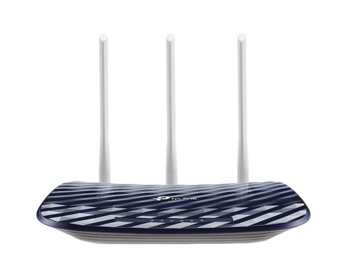 Беспроводной маршрутизатор Archer A2  AC750 Wireless Dual Band Router, Mediatek, 433 at 5 GHz +300 Mbps at 2.4 GHz, 802.11ac/a/b/g/n, 1 port WAN 10/100 Mbps + 4 ports LAN 10/100 Mbps, 3 fixed antennas, L2TP Russia/PPTP Russia/PPPoE Russia support, IG