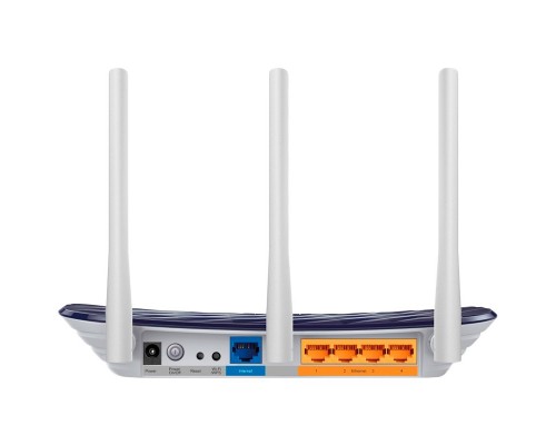 Беспроводной маршрутизатор Archer A2  AC750 Wireless Dual Band Router, Mediatek, 433 at 5 GHz +300 Mbps at 2.4 GHz, 802.11ac/a/b/g/n, 1 port WAN 10/100 Mbps + 4 ports LAN 10/100 Mbps, 3 fixed antennas, L2TP Russia/PPTP Russia/PPPoE Russia support, IG