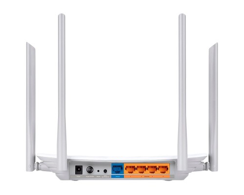 Беспроводной маршрутизатор Archer C50(RU)  AC1200 Wireless Dual Band Router, Mediatek, 867 at 5 GHz +300 Mbps at 2.4 GHz, 802.11ac/a/b/g/n, 1 port WAN 10/100 Mbps + 4 ports LAN 10/100 Mbps, 4 fixed antennas, L2TP Russia/PPTP Russia/PPPoE Russia suppo