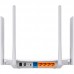 Беспроводной маршрутизатор Archer C50(RU)  AC1200 Wireless Dual Band Router, Mediatek, 867 at 5 GHz +300 Mbps at 2.4 GHz, 802.11ac/a/b/g/n, 1 port WAN 10/100 Mbps + 4 ports LAN 10/100 Mbps, 4 fixed antennas, L2TP Russia/PPTP Russia/PPPoE Russia suppo