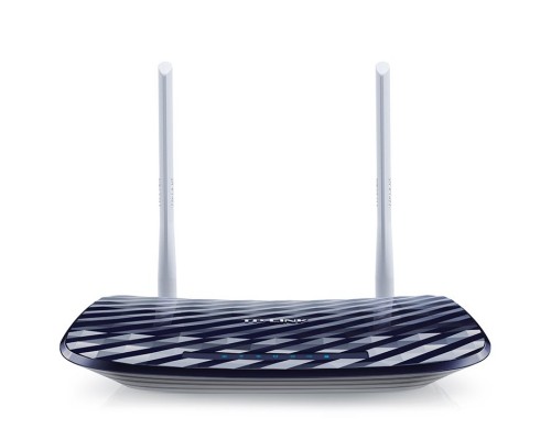 Беспроводной маршрутизатор Archer C20(RU)  AC750 Wireless Dual Band Router, Mediatek, 433 at 5 GHz +300 Mbps at 2.4 GHz, 802.11ac/a/b/g/n, 1 port WAN 10/100 Mbps + 4 ports LAN 10/100 Mbps, 3 fixed antennas, L2TP Russia/PPTP Russia/PPPoE Russia suppor