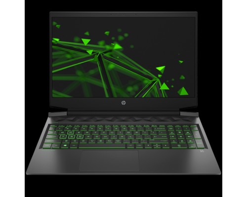 Ноутбук HP Pavilion Gaming 16-a0037ur 2X0P4EA i7-10750H (2.6)/16G/512G SSD/16.1''FHD AG IPS 60Hz/NV RTX2060 6G/noODD/Win10 (ShadowBlack w/ Acid green pattern)