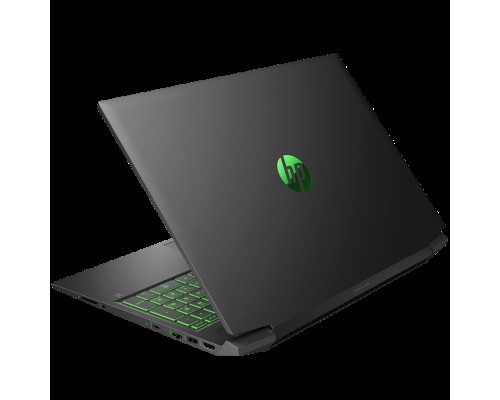 Ноутбук HP Pavilion Gaming 16-a0043ur 2Y4F8EA i7-10750H (2.6)/16G/512G SSD/16.1''FHD AG IPS 60Hz/NV GTX1660Ti 6G/noODD/Win10 (ShadowBlack w/ Acid green pattern)