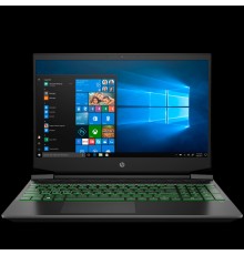 Ноутбук HP Pavilion Gaming 15-ec1095ur 3B4C1EA AMD Ryzen5 4600H (3.0)/8Gb/512G SSD/15.6''FHD AG IPS slim/NV GTX1650Ti 4G/Backlight/Win10 ShadowBlack w/ Acid green pattern                                                                                