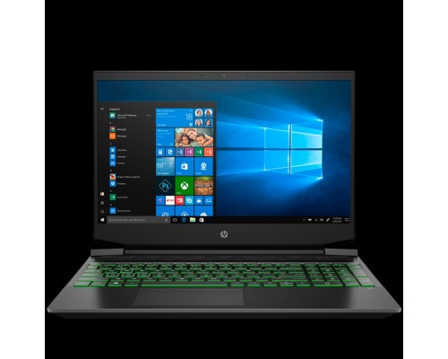 Ноутбук HP Pavilion Gaming 15-ec1095ur 3B4C1EA AMD Ryzen5 4600H (3.0)/8Gb/512G SSD/15.6''FHD AG IPS slim/NV GTX1650Ti 4G/Backlight/Win10 ShadowBlack w/ Acid green pattern