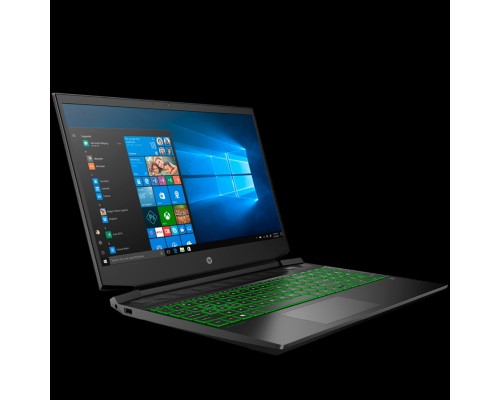 Ноутбук HP Pavilion Gaming 15-ec1095ur 3B4C1EA AMD Ryzen5 4600H (3.0)/8Gb/512G SSD/15.6''FHD AG IPS slim/NV GTX1650Ti 4G/Backlight/Win10 ShadowBlack w/ Acid green pattern