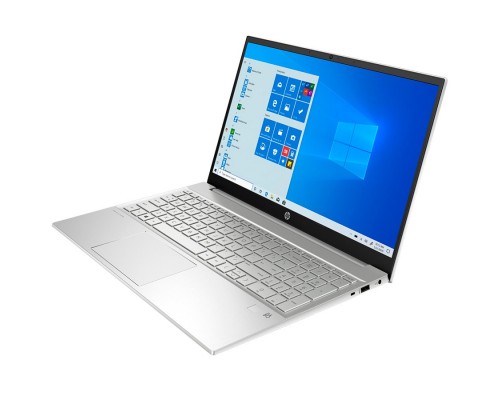 Ноутбук HP Pavilion 15-eg0061ur 2X2T7EA i5-1135G7 (2.4)/8G/512G SSD/15.6''FHD AG IPS/Int:Intel Iris Xe/noODD/Win10 (Natural silver)