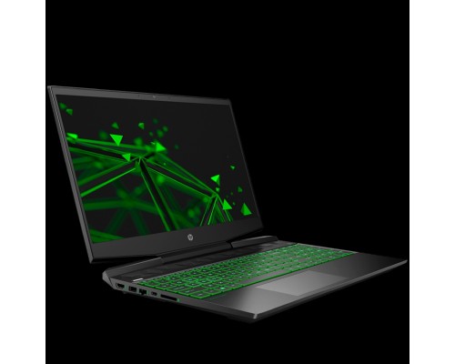 Ноутбук HP Pavilion Gaming 15-dk1105ur 3B4C0EA i5-10300H (2.5)/8Gb/512G SSD/15.6''FHD AG IPS slim/NV GTX1650Ti 4G/Backlight/DOS ShadowBlack w/ Acid green pattern