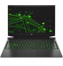 Ноутбук HP Pavilion Gaming 16-a0018ur 22Q54EA i5-10300H (2.5)/16G/1T+256G SSD/16.1''FHD AG IPS/NV GTX1650 4G/Backlight/DOS (ShadowBlack w/ Acid green pattern)                                                                                            