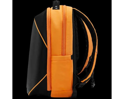 Рюкзак Prestigio LEDme MAX backpack, animated backpack with LED display, Nylon+TPU material, connection via bluetooth, Dimensions 42*31.5*20cm, LED display 64*64 pixels, orange color.