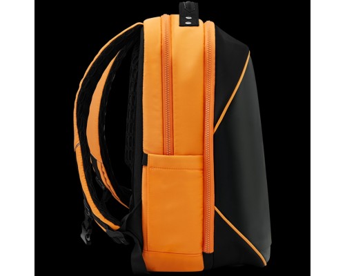 Рюкзак Prestigio LEDme MAX backpack, animated backpack with LED display, Nylon+TPU material, connection via bluetooth, Dimensions 42*31.5*20cm, LED display 64*64 pixels, orange color.