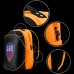 Рюкзак Prestigio LEDme MAX backpack, animated backpack with LED display, Nylon+TPU material, connection via bluetooth, Dimensions 42*31.5*20cm, LED display 64*64 pixels, orange color.