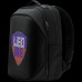 Рюкзак Prestigio LEDme MAX backpack, animated backpack with LED display, Nylon+TPU material, connection via bluetooth, dimensions 42*31.5*20cm, LED display 64*64 pixels, black color.