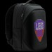 Рюкзак Prestigio LEDme MAX backpack, animated backpack with LED display, Nylon+TPU material, connection via bluetooth, dimensions 42*31.5*20cm, LED display 64*64 pixels, black color.