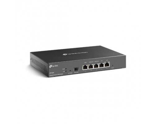 Маршрутизатор TP-Link TL-ER7206 SafeStream Gigabit Multi-WAN VPN Router, 1 G SFP WAN Port, 1 G RJ45 WAN Port, 2 G WAN/LAN RJ45 Ports, 2 G RJ45 LAN port, Support 100 IPsec VPN Tunnels, 50 PPTP/L2TP VPN Tunnels,50 OpenVPN Tunnels,150000 Concurrent