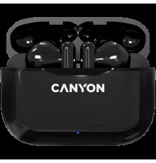 Гарнитура Canyon TWS-3 Bluetooth headset, with microphone, BT V5.0, Bluetrum AB5376A2, battery EarBud 40mAh*2+Charging Case 300mAh, cable length 0.3m, 62*22*46mm, 0.046kg, Black                                                                         