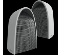 Портативная аккустика Prestigio Supreme, 2-in-1 bluetooth speakers with magnets, TWS, 1000mAH battery, with Type-C port,  Type-C to USB Cable 1.5M, Dimension 69*96*65mm, white color.                                                                    