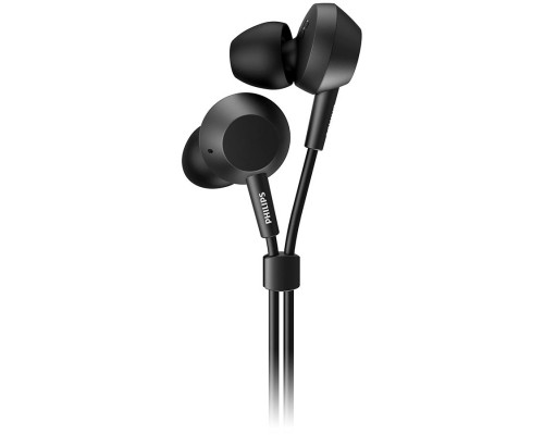 Наушники Philips Headset with microphone TAE4105 black