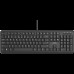 Клавиатура wired keyboard with Silent switches ,105 keys,black, 1.5 Meters cable length,Size 442*142*17.5mm,460g,RU layout