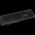 Клавиатура Wireless Chocolate Standard Keyboard  ,105 keys, slim  design with chocolate key caps,black ,Size34.2*145.4*27.2mm,440g RU layout