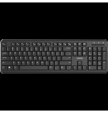 Клавиатура Wireless keyboard with Silent switches ,105 keys,black,Size 442*142*17.5mm,460g,RU layout                                                                                                                                                      
