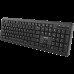 Клавиатура Wireless keyboard with Silent switches ,105 keys,black,Size 442*142*17.5mm,460g,RU layout